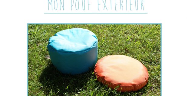 Pouf d’extérieur