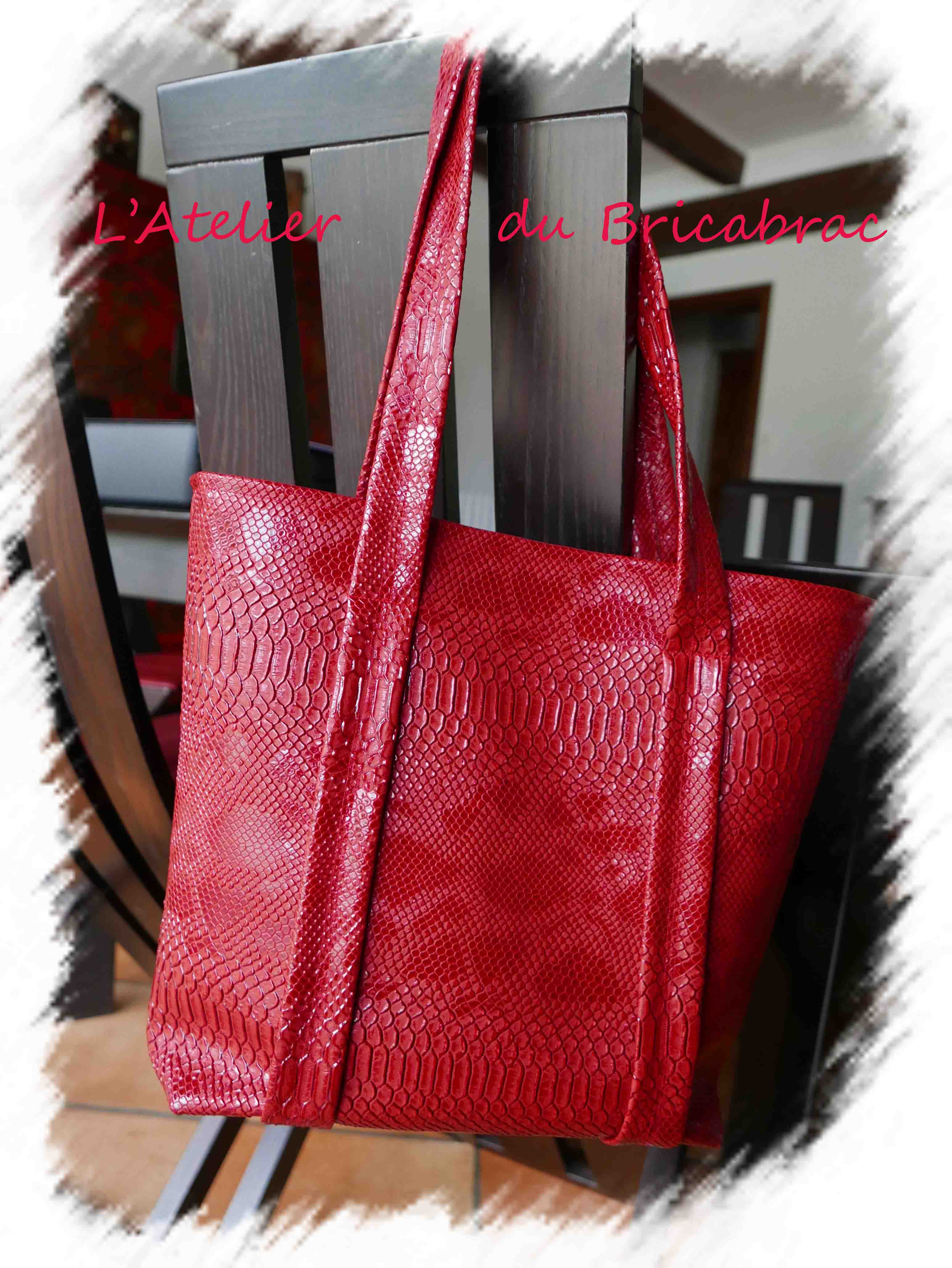 Sac en crocoou presque Pop Couture