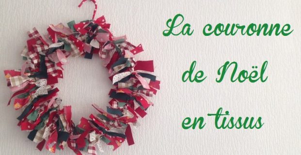 Couronne de Noël facile