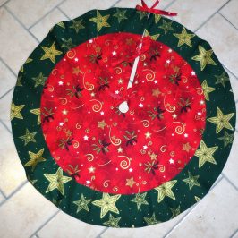 Tapis de sapin de Noël