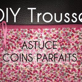 Une trousse avec coins parfaits