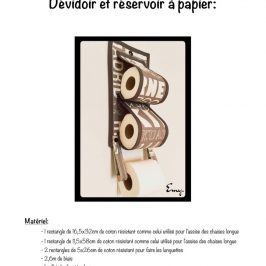 Dévidoir à papier toilette