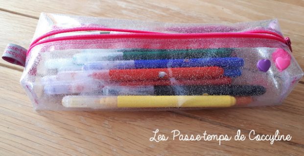 Trousse d’écolier transparente