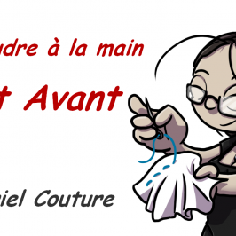 Coudre à la main – point avant