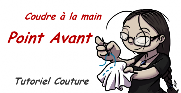 Coudre à la main – point avant