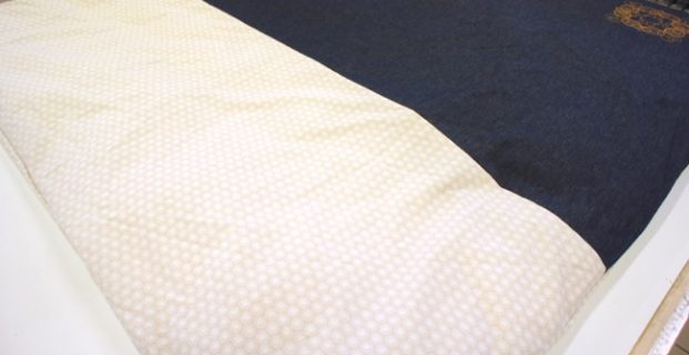 Housse de couette en jean