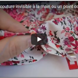 Réaliser un point invisible (ou « coulé) à la main