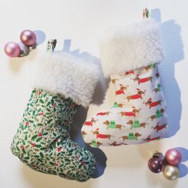 Tuto chaussons de Noël