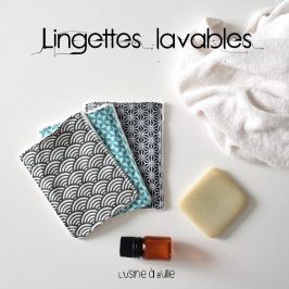 Lingettes lavables
