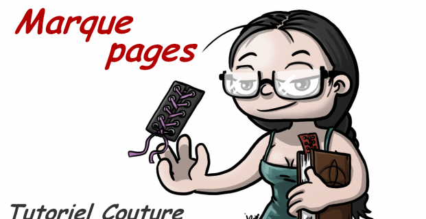 Marque-pages à lacets