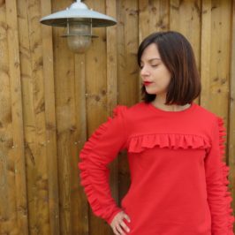 Comment coudre un sweat à volants ? (sweat Courcelles)