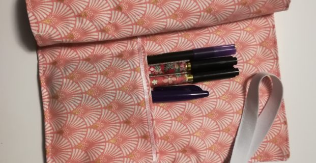 Pochette de rangement pour feutres et stylos