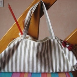 Sac pour tricoteuse vite-fait