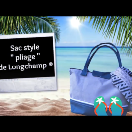 Sac style « Pliage de Longchamp »