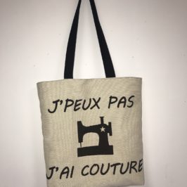 Tote bag avec un fond