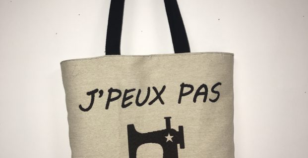 Tote bag avec un fond