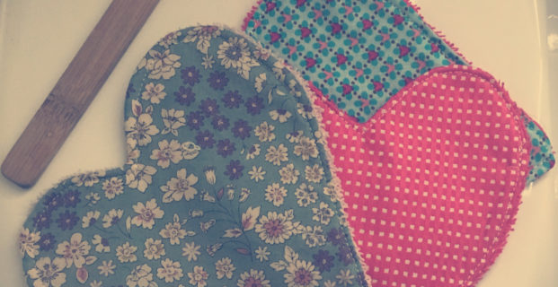 Lingettes démaquillantes en coeur