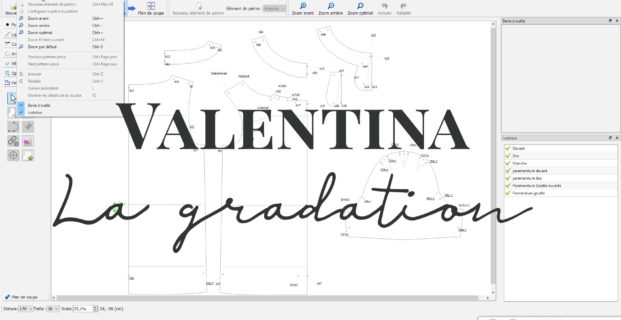 Valentina : La gradation