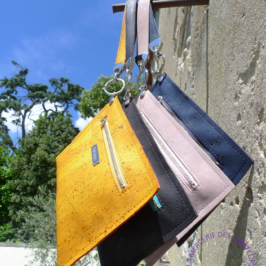 Pochette liège ou cuir