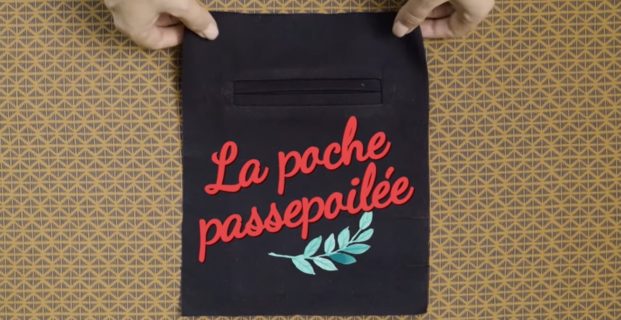 Poche passepoilée