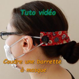 Barrette pour masque