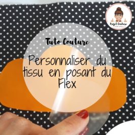 Personnaliser du tissu avec du Flex