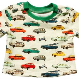 T-shirt à boutons-pression sur les côtés pour bébé