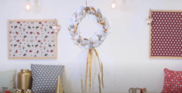 Déco couronne de Noël