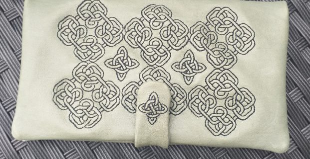 Tuto Pochette celtique ITH