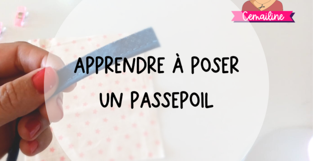 Apprendre à coudre un passepoil