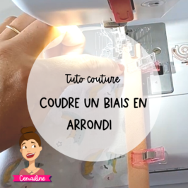 Coudre du bias en arrondi