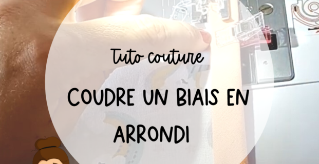 Coudre du bias en arrondi