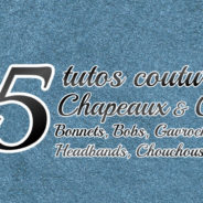 95 tutos couture chapeaux et cheveux