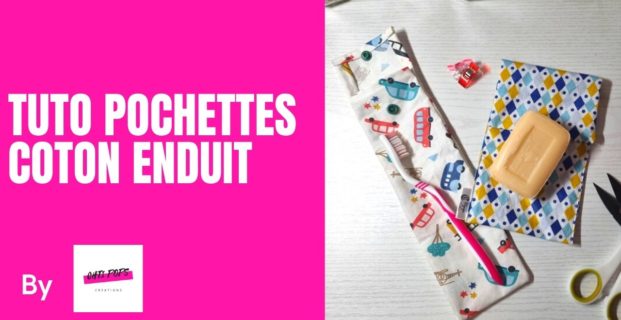 Pochettes savon et brosse à dents