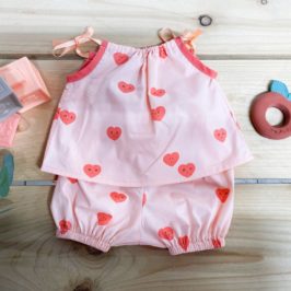 Ensemble shorty et top bébé