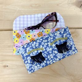 Pochette lunettes de soleil