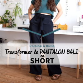 Transformer un patron de pantalon en short