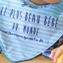 Tuto bavoir bébé