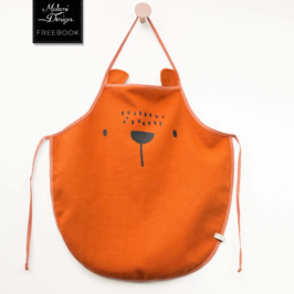 Tablier ours pour enfant