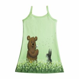 Robe à fines bretelles pour petite fille
