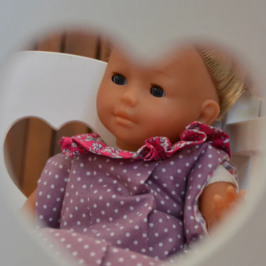 Gigoteuse pour poupée 36 et 52 cm