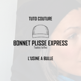 Bonnet plissé express