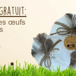 Œufs de Pâques décoratifs en tissu