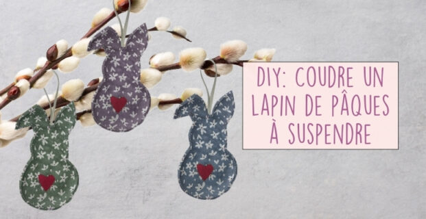Lapins de Pâques à suspendre