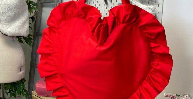 Sac en forme de coeur