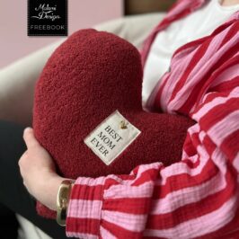 Coussin forme coeur