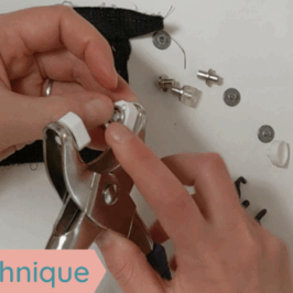 Poser des pressions avec la pince Vario