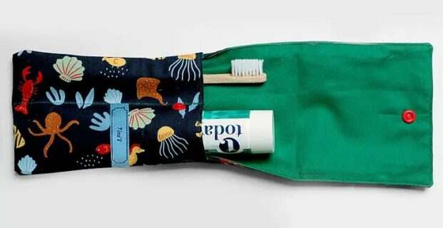 Etui brosse à dents et dentifrice