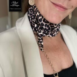 Petit foulard cou, cheveux ou déco de sac