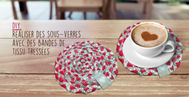 Sous-verres en tissu